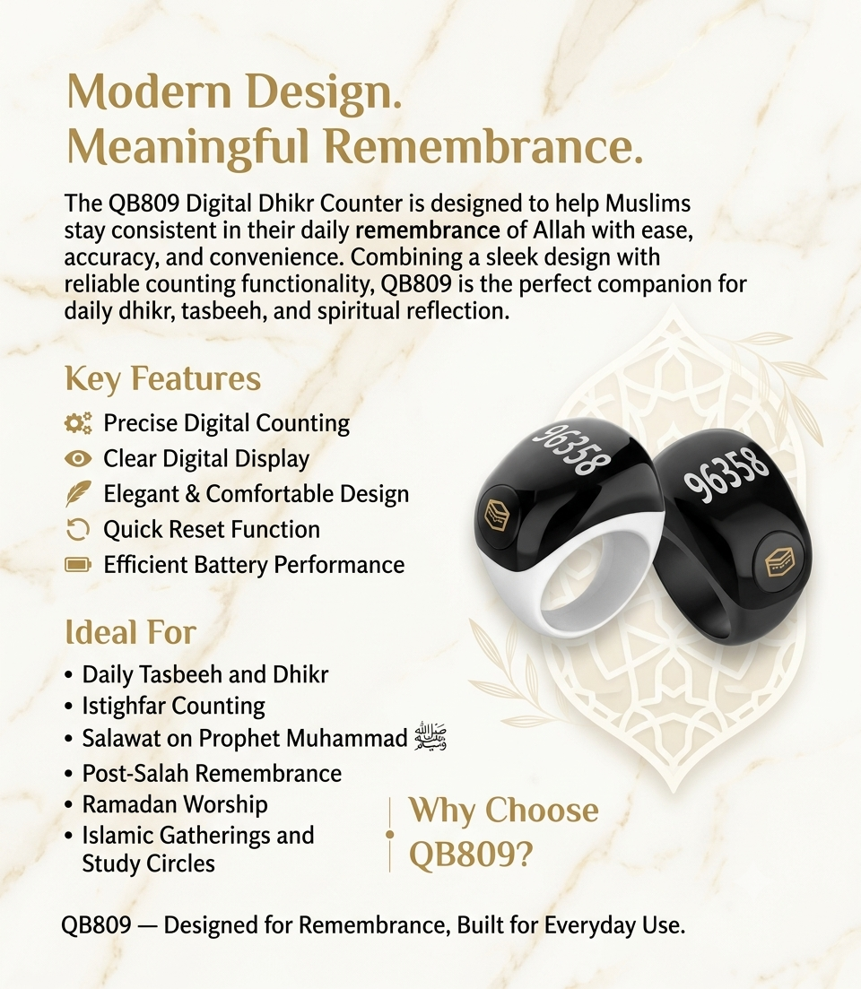 QB809 Digital Dhikr Counter - Image 3